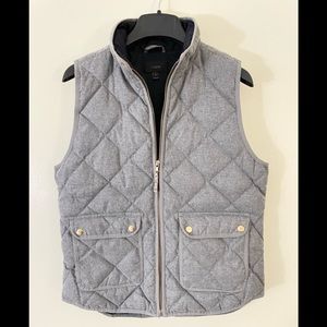 J. Crew Excursion Quilted Down Vest